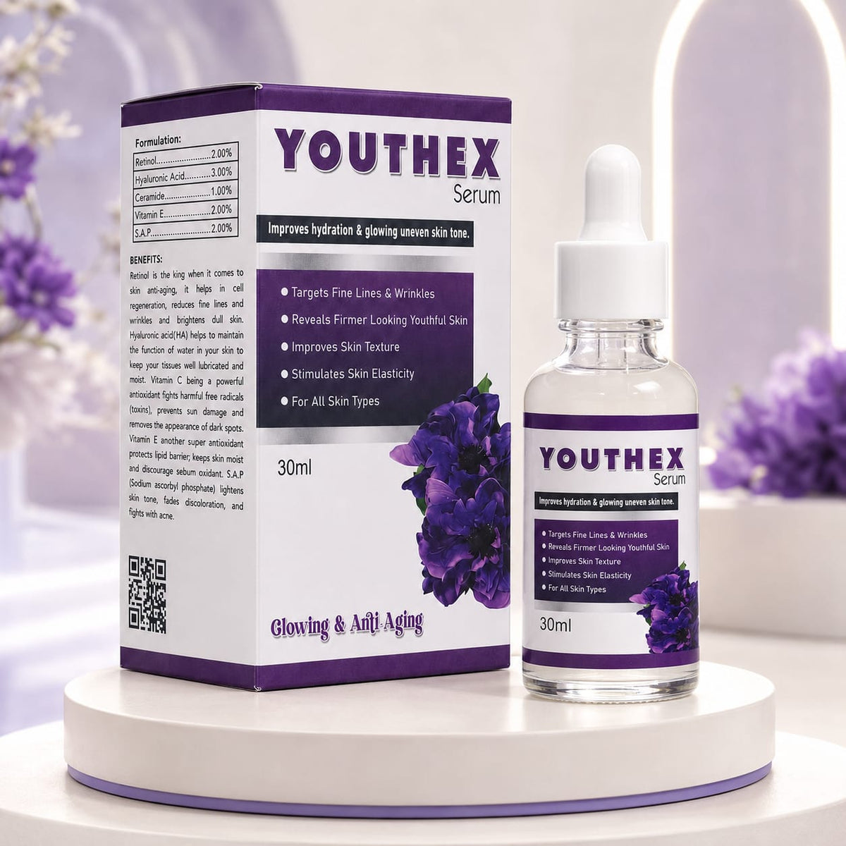 Youthex Glowing & Anti-Aging Serum
